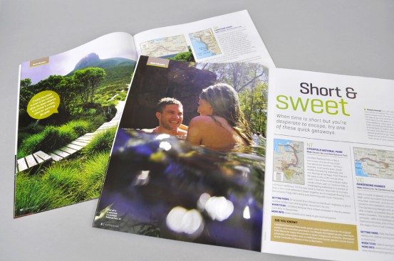 Hardie Grant Magazines for Tourism Australia Short and Sweet
