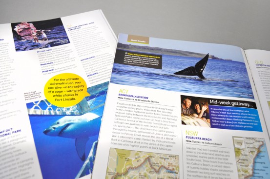 Hardie Grant Magazines for Tourism Australia My Australia Magazine